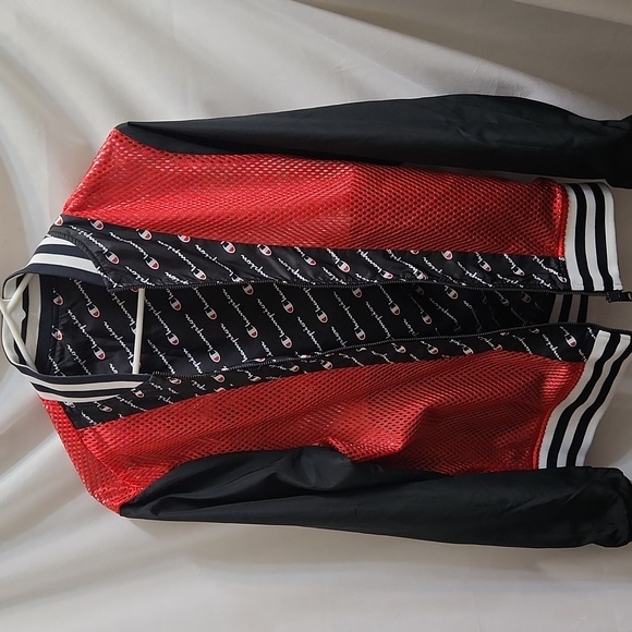 Champion Mesh Lined Zip-Up Polyester Jacket (men size small) - Picture 5 of 15